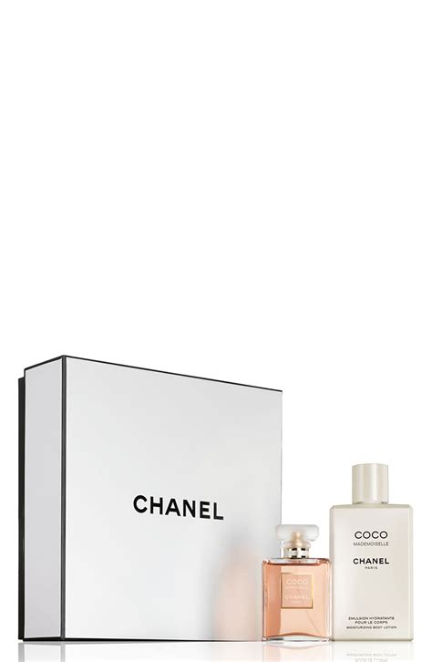 channel perfume gift set|chanel mademoiselle gift set.